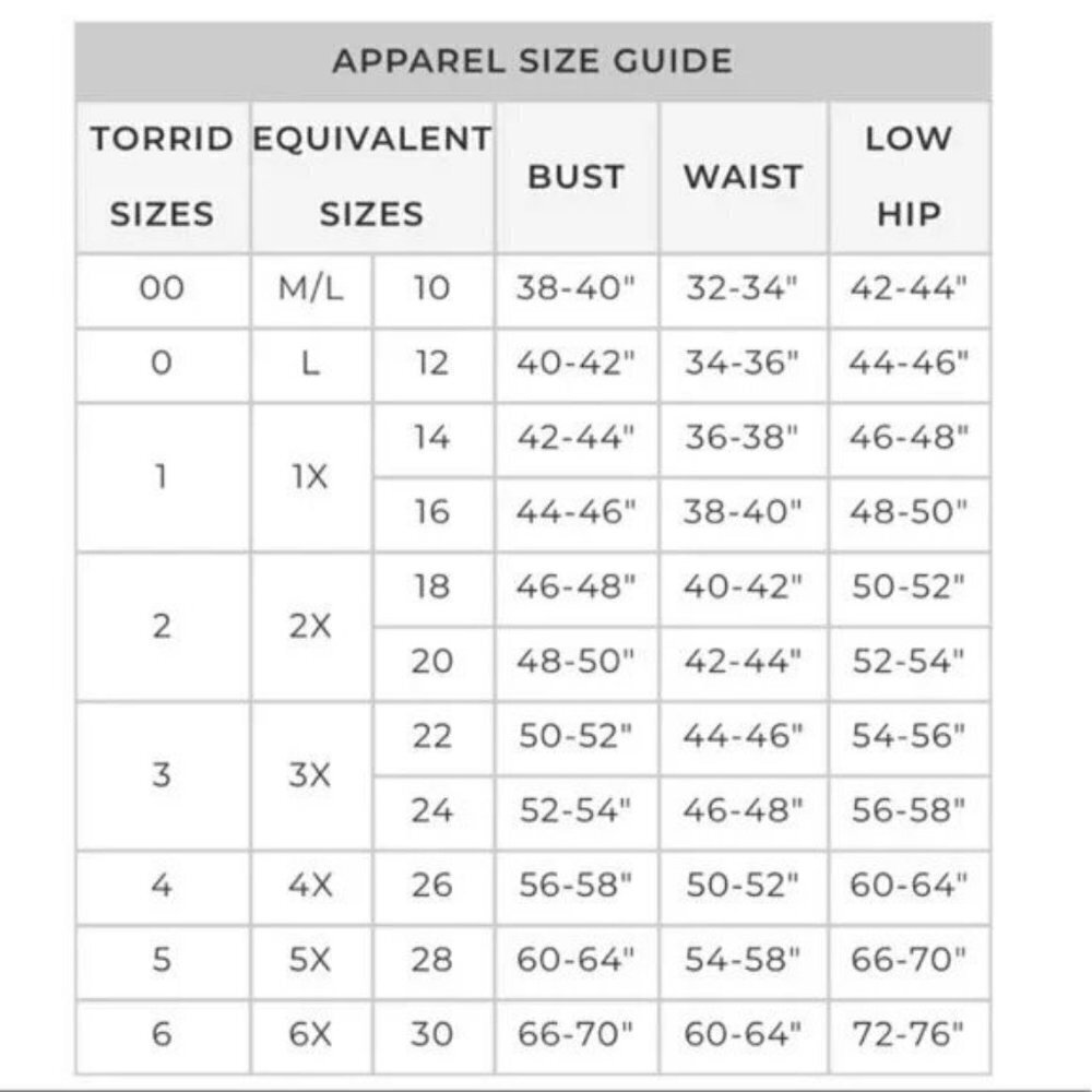 Torrid Shirt 0 Large - Picture 6 of 6